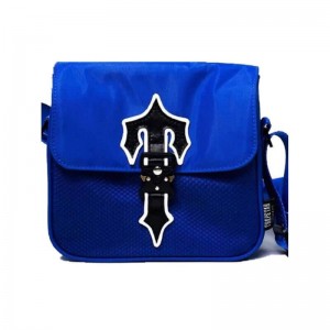 Bolsas Trapstar Cross Body Masculino Azuis Portugal | RI77-206