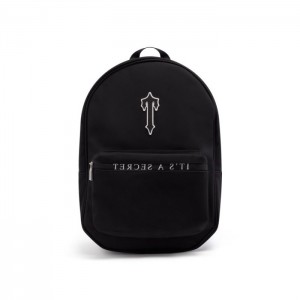 Bolsas Trapstar It's A Secret Rucksack Masculino Pretas Branco Portugal | NN43-960