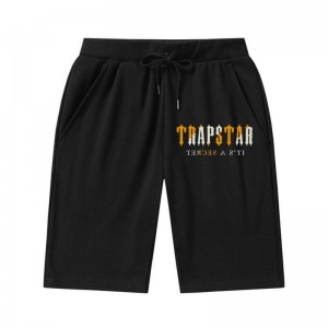 Calção Trapstar It's A Secret Masculino Pretas Portugal | WN93-638