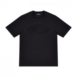 Camiseta Trapstar Irongate Arch Embossed Tee Masculino Pretas Portugal | IN80-472