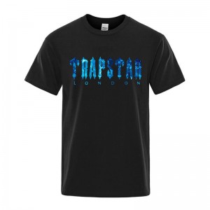 Camiseta Trapstar London Chenille Tee Masculino Pretas Portugal | SZ89-855