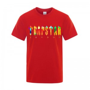 Camiseta Trapstar London Lemon Masculino Vermelhas Portugal | TH45-672