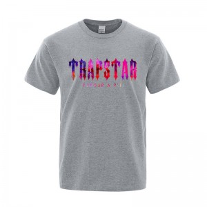 Camiseta Trapstar London Sunset It's a Secret Masculino Cinzentas Portugal | DB04-781