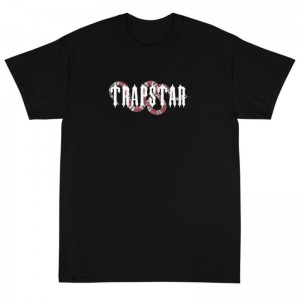 Camiseta Trapstar Snake Masculino Serpentine Pretas Portugal | GJ48-529