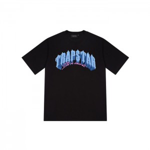 Camiseta Trapstar Trap City Tee Masculino Pretas Portugal | EB77-443