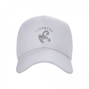 Chapeus Trapstar Baseball black Cap Masculino Branco Portugal | QL92-358