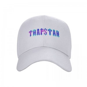 Chapeus Trapstar Black Cap Masculino Branco Portugal | GI69-988