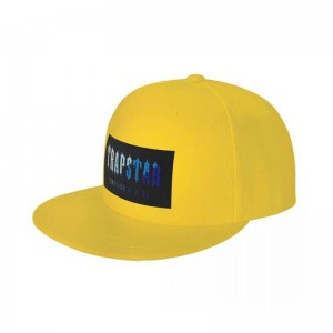 Chapeus Trapstar Chenille Baseball Cap Masculino Amarelas Portugal | KG41-306