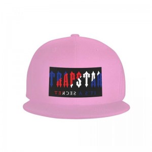 Chapeus Trapstar Chenille Baseball Cap Masculino Rosa Portugal | BM66-582