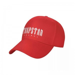 Chapeus Trapstar London Baseball Caps Masculino Vermelhas Portugal | HK11-859