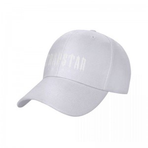 Chapeus Trapstar London Baseball Caps Masculino Branco Portugal | RF64-134