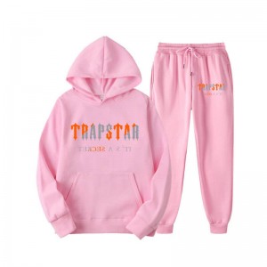 Fato de Treino Trapstar Fleece It's Secret Masculino Rosa Portugal | YT11-327