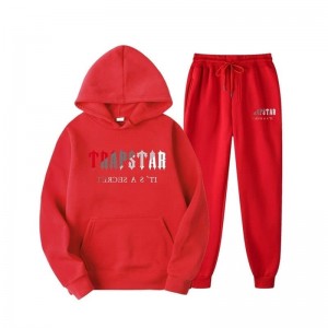 Fato de Treino Trapstar It's Secret Masculino Vermelhas Portugal | TE87-138