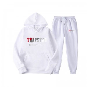 Fato de Treino Trapstar It's Secret Masculino Branco Portugal | II19-346