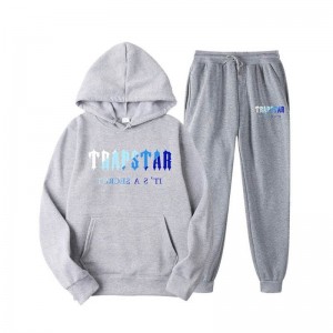 Fato de Treino Trapstar It's a Secret Shining Masculino Cinzentas Portugal | DM41-554