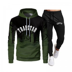 Fato de Treino Trapstar It's a Secret Streetwear Masculino Caqui Portugal | LR11-154