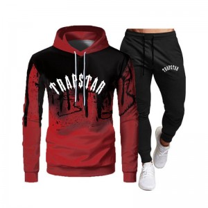 Fato de Treino Trapstar It's a Secret Streetwear Masculino Vermelhas Portugal | PA32-020