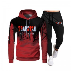 Fato de Treino Trapstar It's a Secret Streetwear Masculino Vermelhas Portugal | GO09-196