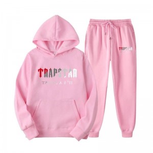 Fato de Treino Trapstar Pink It's A Secret Masculino Rosa Portugal | XY71-820