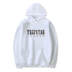 Moletom com Capuz Trapstar London City Masculino Branco Portugal | XN88-729