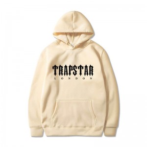 Moletom com Capuz Trapstar London City Masculino Creme Portugal | GE35-204