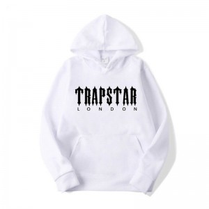 Moletom com Capuz Trapstar London City Masculino Branco Portugal | QN41-774