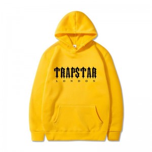 Moletom com Capuz Trapstar London City Masculino Amarelas Portugal | BK51-700