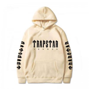 Moletom com Capuz Trapstar London Galaxy City Masculino Creme Portugal | ND97-225