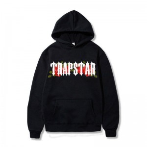 Moletom com Capuz Trapstar Long Sleeve Masculino Pretas Portugal | GV66-840