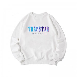 Moletons Trapstar Crewneck It's a Secret Masculino Branco Portugal | YS59-440