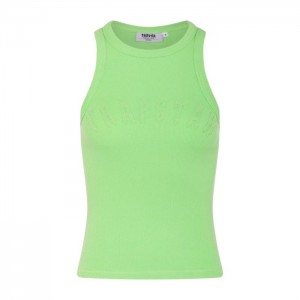 Top Trapstar Irongate Vest Feminino Verdes Portugal | DZ04-781