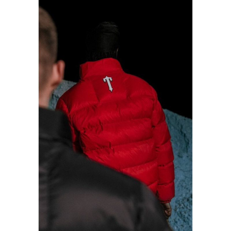 Agasalhos Trapstar It's a Secret Puffer Masculino Vermelhas Portugal | IY66-991