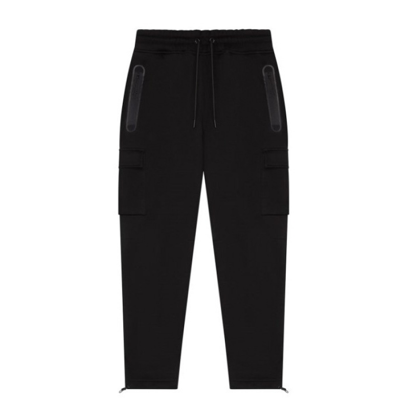 Calças Trapstar Irongate T Trap Fleece Bottoms Masculino Pretas Portugal | WG98-867