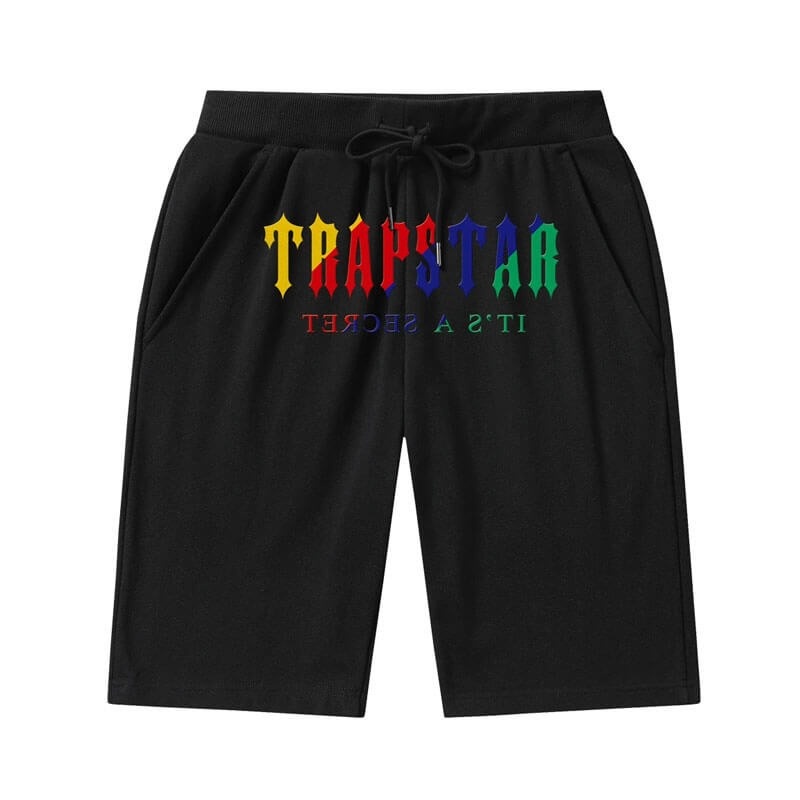 Calção Trapstar It\'s a Secret Shinning Galaxy Masculino Pretas Portugal | OK11-291