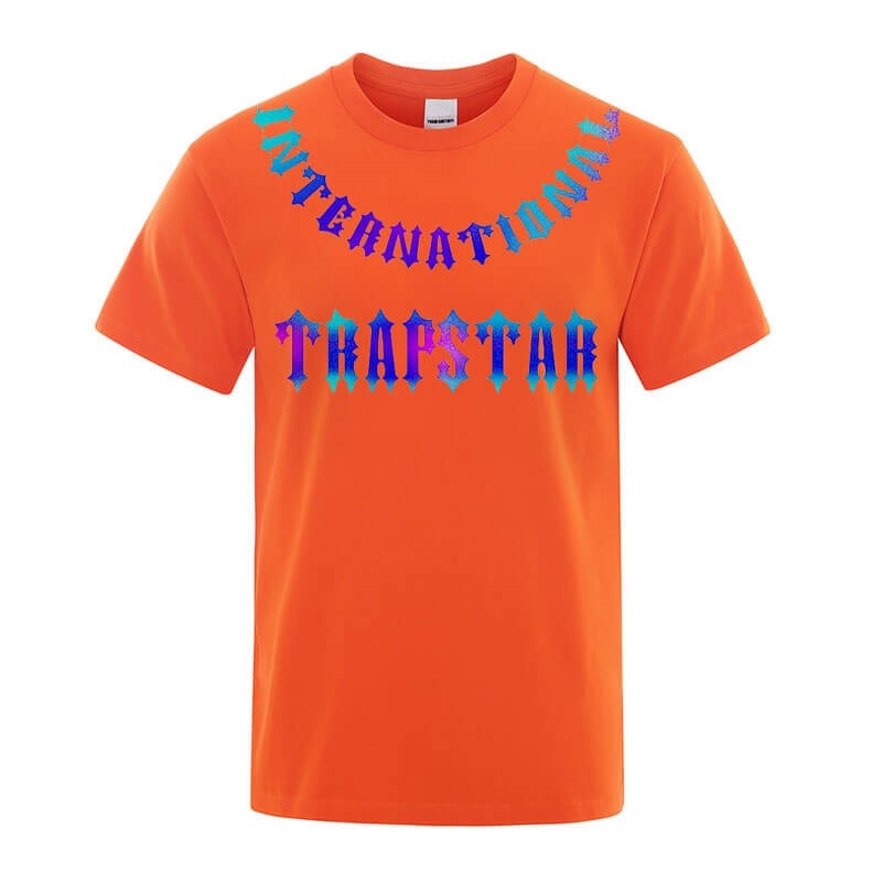 Camiseta Trapstar 3D Printed Tiger Masculino Laranja Portugal | RV94-154