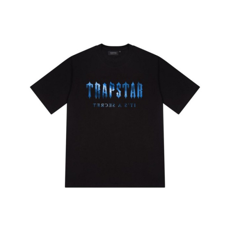 Camiseta Trapstar Decoded Tee Masculino Pretas Portugal | EL78-466