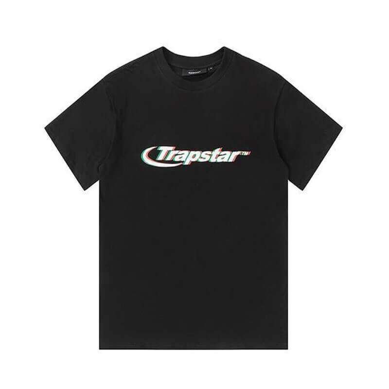 Camiseta Trapstar Ghost Letter Logo Print Masculino Pretas Portugal | ZV23-588