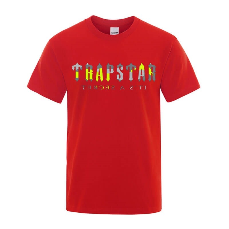 Camiseta Trapstar Its a Secret Dave Masculino Vermelhas Portugal | XN91-078