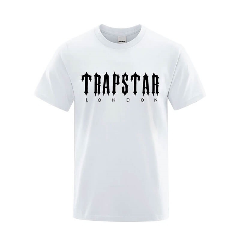 Camiseta Trapstar London Letter Printed Masculino Branco Portugal | EX13-254