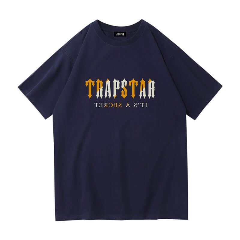 Camiseta Trapstar Shinning Galaxy its a Secret Masculino Azuis Portugal | OK23-356