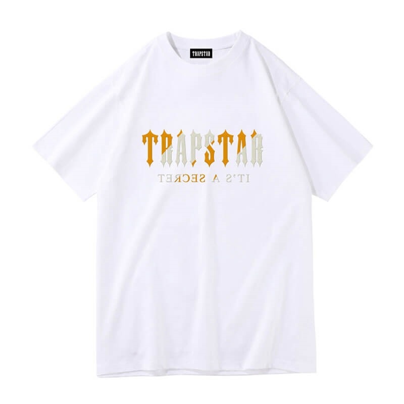 Camiseta Trapstar Shinning Galaxy its a Secret Masculino Branco Portugal | MD17-858