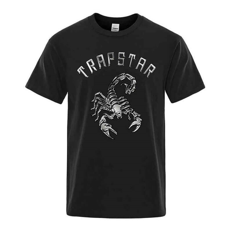 Camiseta Trapstar Spider Printed Gráficas Tee Masculino Pretas Portugal | AT16-825