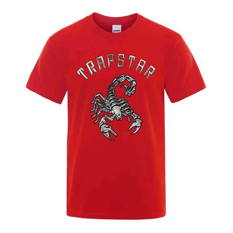 Camiseta Trapstar Spider Printed Gráficas Tee Masculino Vermelhas Portugal | NJ34-958