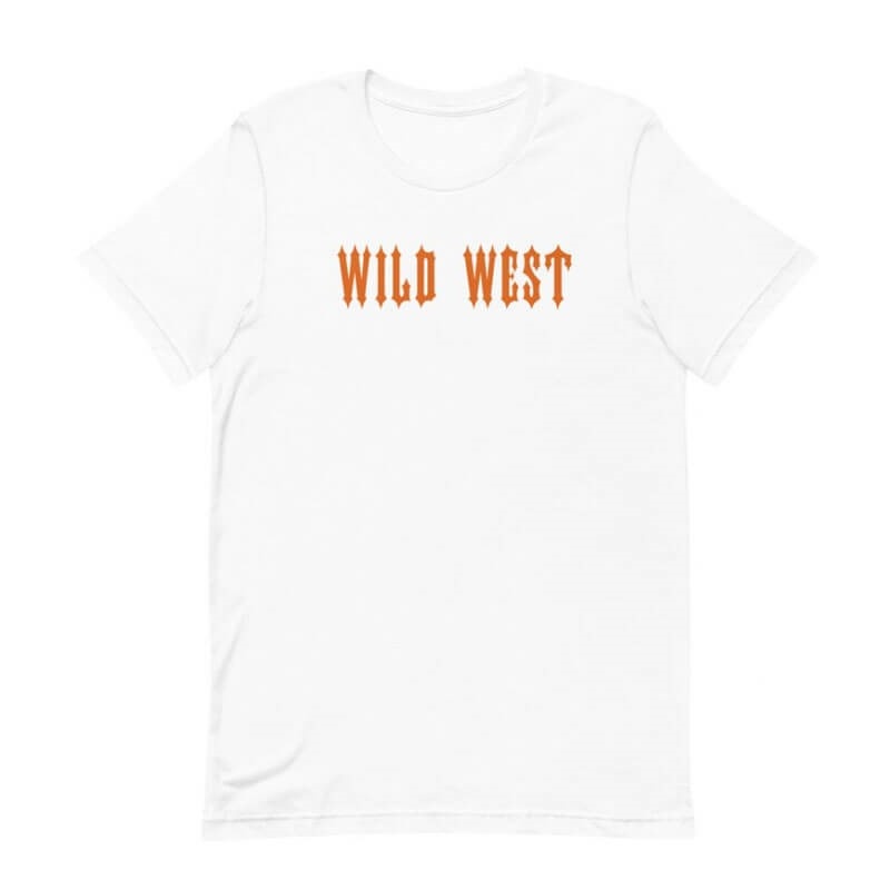 Camiseta Trapstar Wild West Masculino Branco Portugal | NI32-937