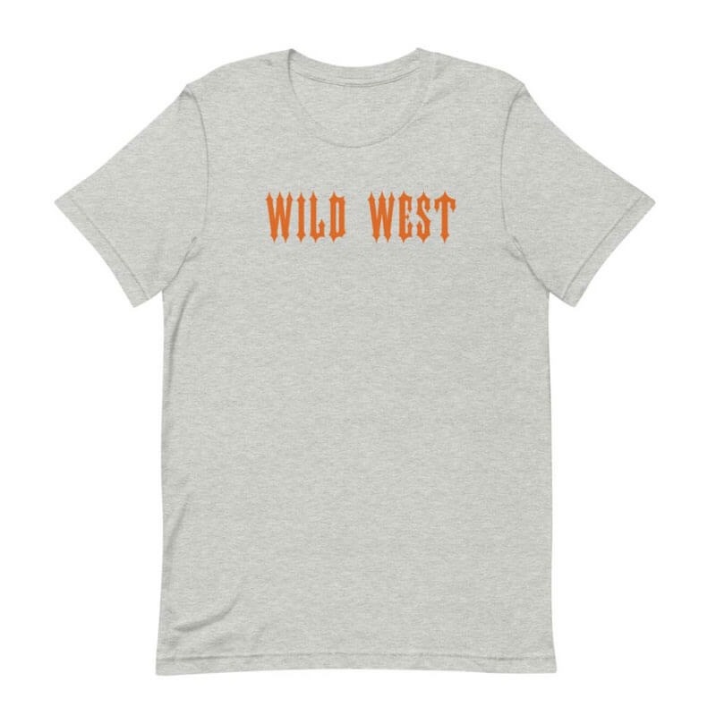 Camiseta Trapstar Wild West Masculino Cinzentas Portugal | VT86-700