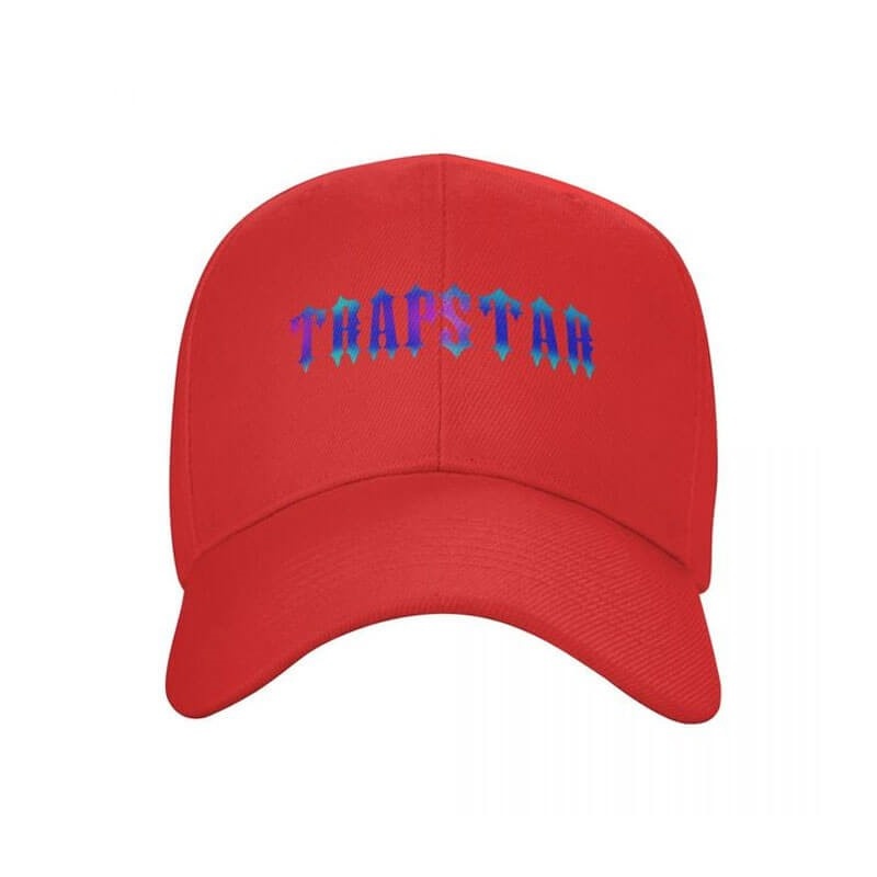 Chapeus Trapstar Black Cap Masculino Vermelhas Portugal | OI07-047