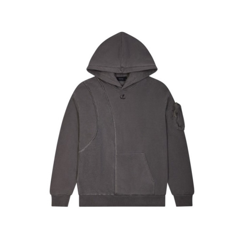 Fato de Treino Trapstar Construct Hyperdrive Hoodie Masculino Pretas Portugal | OO72-068