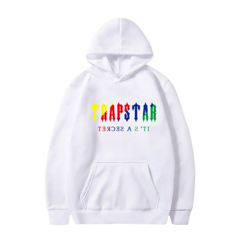 Moletom com Capuz Trapstar It’s A Secret Masculino Branco Portugal | HP17-102