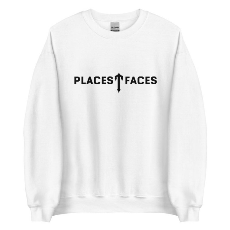 Moletons Trapstar Places T-Face Masculino Branco Portugal | FA05-309